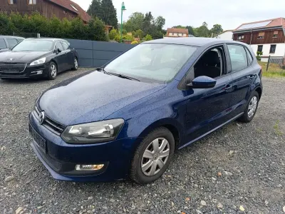 Gebraucht VW Polo Trendline 60 PS (44 kW) 2010 Blau Kleinwagen