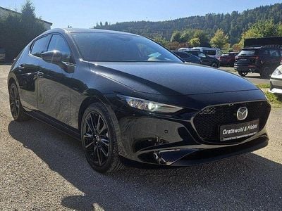 Neu Mazda 3 Homura-Line 140 PS (102 kW) 2025 Jet black Limousine