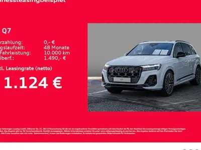 Neu Audi Q7 S-Line 394 PS (289 kW) 2025 Weiß SUV