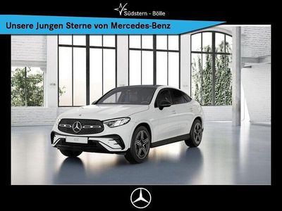 Gebraucht Mercedes GLC300 AMG 258 PS (189 kW) 2024 Unilack polarweiß Coupé