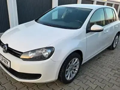 Gebraucht VW Golf VI Trendline 170 PS (125 kW) 2009 Weiß Kleinwagen