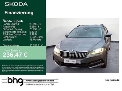 Gebraucht Skoda Superb Ambition 200 PS (147 kW) 2022 Grau Kombi