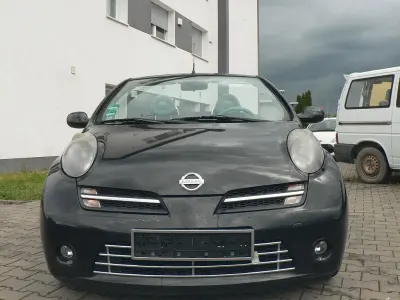 Brugt Nissan Micra C+C Premium Edition 110 HK (80 kW) 2006 Sort Cabriolet