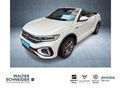 Gebraucht VW T-Roc Cabriolet R-line 150 PS (110 kW) 2025 Pure white Cabrio