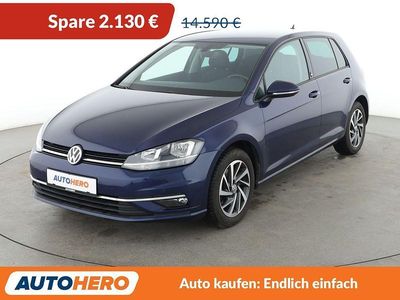 Gebraucht VW Golf VII Sound 125 PS (91 kW) 2017 Blau Limousine
