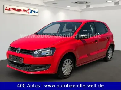 Gebraucht VW Polo 60 PS (44 kW) 2009 Rot Kleinwagen