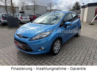 Gebraucht Ford Fiesta Champions Edition 82 PS (60 kW) 2012 Blau Kleinwagen