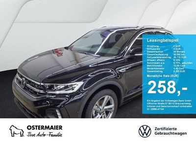 Deep black perleffekt Gebraucht 2025 VW T-Roc R-line SUV | 30.115 € (Superpreis)