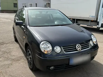 Gebraucht VW Polo Highline 75 PS (55 kW) 2003 Schwarz Kleinwagen