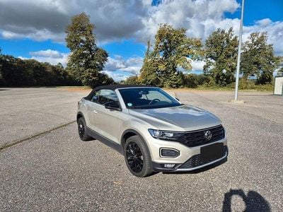 Second-hand VW T-Roc Cabriolet Style 150 CP (110 kW) 2021 Argintiu Cabrio