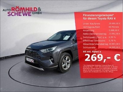 Gebraucht Toyota RAV4 Hybrid Lounge 222 PS (163 kW) 2019 Grey metallic (grau) SUV
