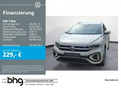 Gebraucht VW T-Roc R-line 110 PS (80 kW) 2024 Grau SUV