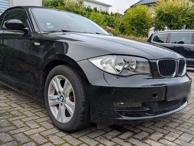 Gebraucht BMW 118 Cabriolet Advantage 143 PS (105 kW) 2009 Schwarz Cabrio