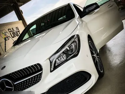 Gebraucht Mercedes CLA220 Shooting Brake 177 PS (130 kW) 2017 Weiß Kombi