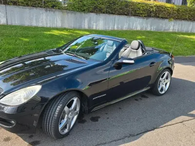 Gebraucht Mercedes SLK200 163 PS (119 kW) 2005 Schwarz Cabrio