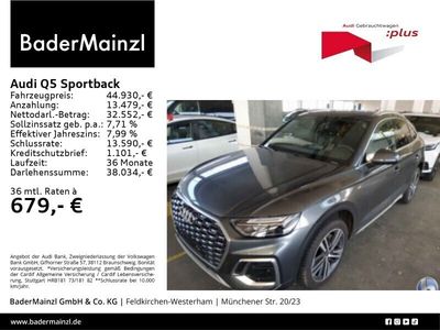 gebraucht Audi Q5 Sportback 40 TFSI quattro S line AHK Nav 360°