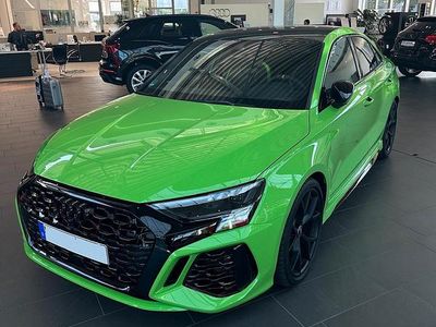 Usata Audi RS3 Ambiente 400 CV (294 kW) 2022 Verde Berlina