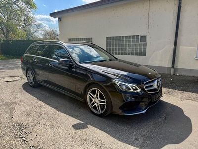 Usata Mercedes E350 AMG line 258 CV (189 kW) 2015 Nero Station wagon