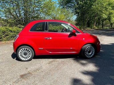 Usata Fiat 500C Lounge 69 CV (50 kW) 2015 Rosso Cabrio