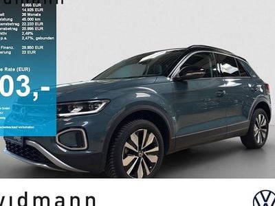 Gebraucht VW T-Roc Life 150 PS (110 kW) 2025 Blau SUV