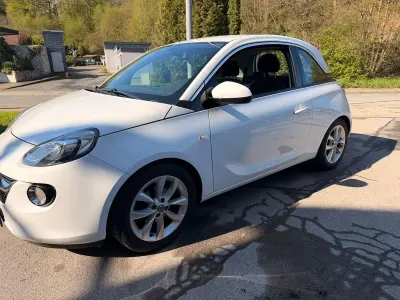 Gebraucht Opel Adam Unlimited 87 PS (63 kW) 2017 Weiß Kleinwagen