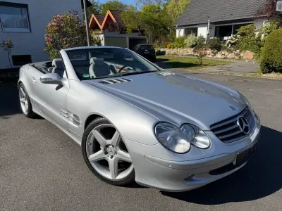Gebraucht Mercedes SL350 245 PS (180 kW) 2003 Silber Cabrio