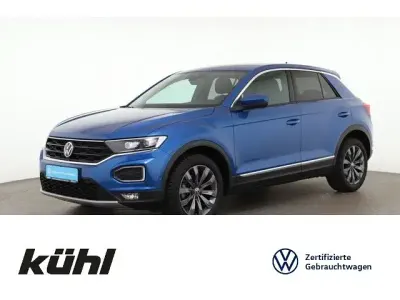 Gebraucht VW T-Roc Sport 150 PS (110 kW) 2021 Ravennablau metallic SUV