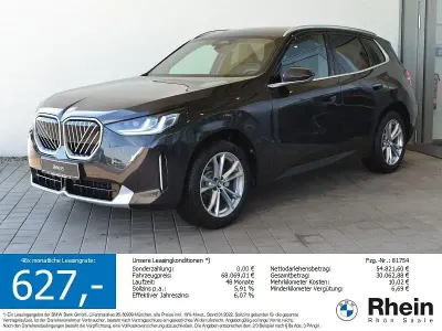 Neu BMW X3 Sport Line 190 PS (139 kW) 2026 Grau SUV