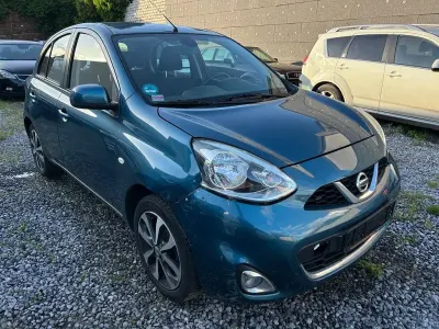 Gebraucht Nissan Micra Acenta 80 PS (58 kW) 2014 Blau Kleinwagen