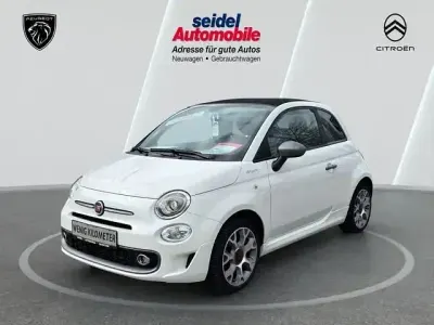 Używany Fiat 500C Connect 71 KM (52 kW) 2021 Biały Kabriolet
