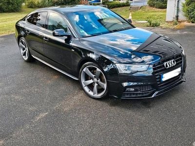 Gebraucht Audi A5 Sportback S-Line 230 PS (169 kW) 2015 Schwarz Kleinwagen