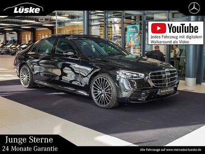 Brugt Mercedes S500 AMG line 449 HK (330 kW) 2025 Sort Sedan