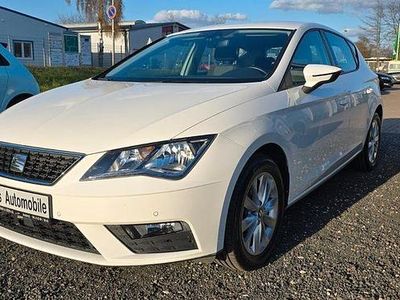 Gebraucht Seat Leon Style 125 PS (91 kW) 2018 Weiß Limousine