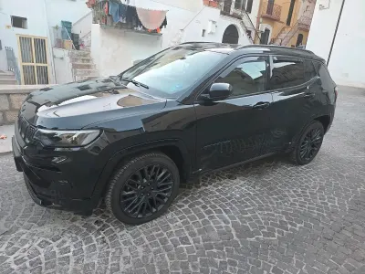 Gebraucht Jeep Compass Longitude 190 PS (139 kW) 2021 Schwarz SUV