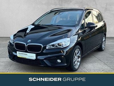 Gebraucht BMW 218 Gran Tourer Advantage 136 PS (100 kW) 2016 Schwarz Van / Kleinbus