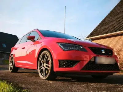 Gebraucht Seat Leon ST CUPRA 265 PS (194 kW) 2015 Rot Kombi