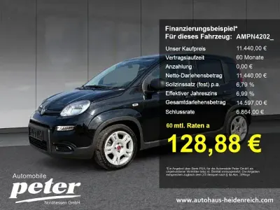 Gebraucht Fiat Panda 69 PS (50 kW) 2023 Cinema schwarz Kleinwagen