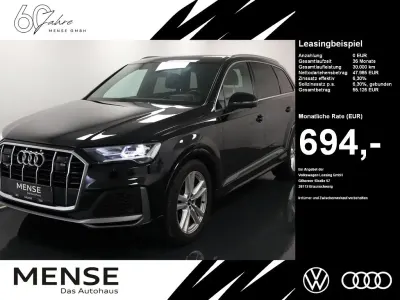 Gebraucht Audi Q7 S-Line 340 PS (250 kW) 2022 Mythosschwarz SUV