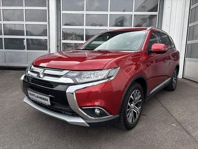 Second-hand Mitsubishi Outlander Plus 150 CP (110 kW) 2018 Roșu SUV