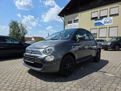 Gebraucht Fiat 500 Pop Star 69 PS (50 kW) 2016 Grigio colosseo/adrenalinico Kleinwagen