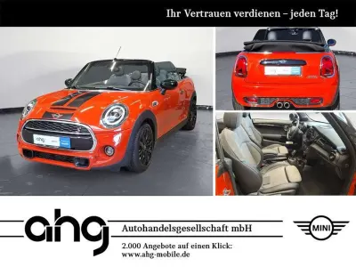 Usata Mini Cooper S Cabriolet Sport 192 CV (141 kW) 2020 Arancione Cabrio