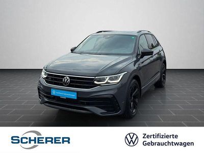 Delfingrau metallic (metallic) Gebraucht 2023 VW Tiguan R-line SUV | 38.400 € (Fairer Preis)