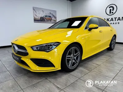 Gebraucht Mercedes CLA220 AMG line 190 PS (139 kW) 2019 Gelb Limousine