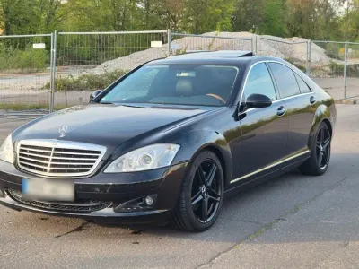 Brugt Mercedes S350 272 HK (200 kW) 2006 Sort Sedan