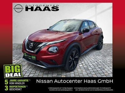 Gebraucht Nissan Juke 114 PS (83 kW) 2022 Fuji sunset red/black SUV