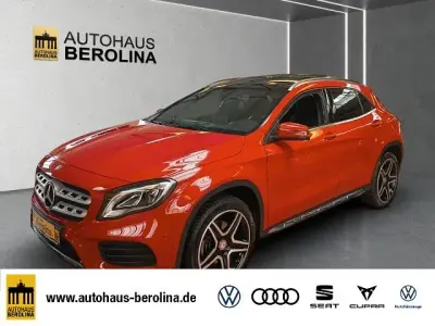 Gebraucht Mercedes GLA220 AMG line 184 PS (135 kW) 2017 Jupiterrot  unilack SUV