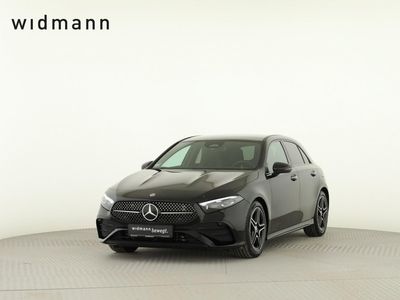 Gebraucht Mercedes A180 AMG 136 PS (100 kW) 2025 Nachtschwarz  unilack Limousine