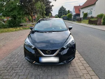 Gebraucht Nissan Micra Acenta 90 PS (66 kW) 2017 Schwarz Kleinwagen