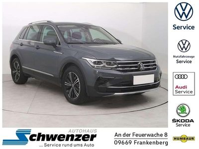 Delfingrau (metallic) Gebraucht 2024 VW Tiguan Elegance SUV | 36.749 € (Fairer Preis)