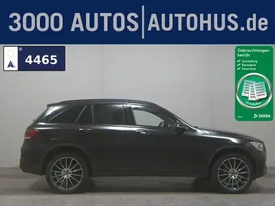 Gebraucht Mercedes GLC300e AMG line 320 PS (235 kW) 2020 Obsidianschwarz metalliclack SUV